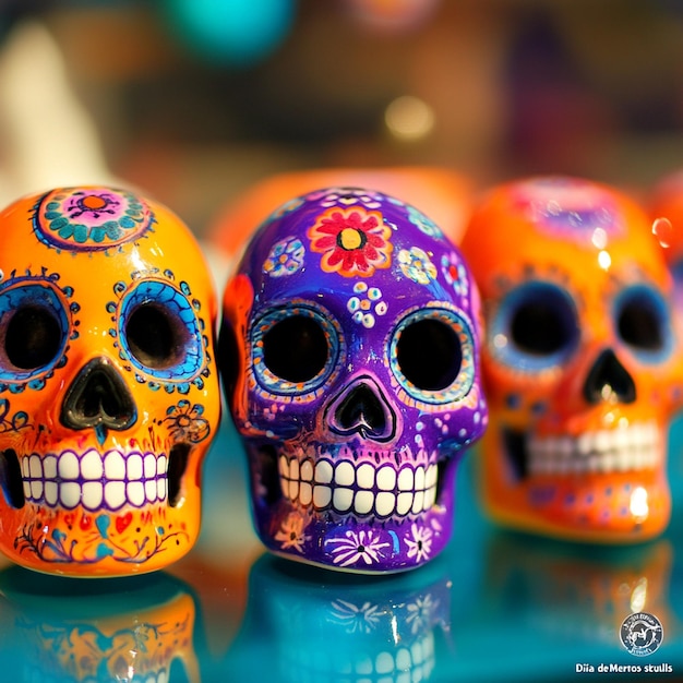 Celebrating Da de los Muertos Artful and Decorative Sugar Skulls