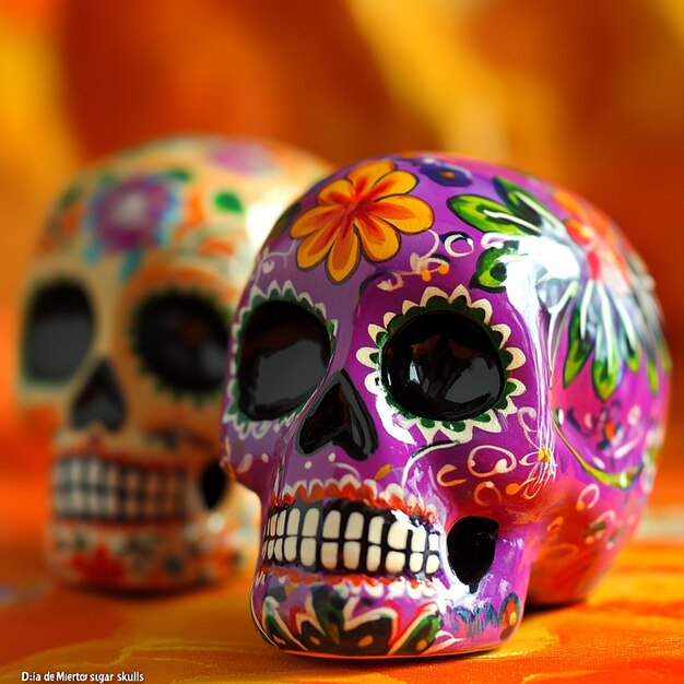 Celebrating Da de los Muertos Artful and Decorative Sugar Skulls