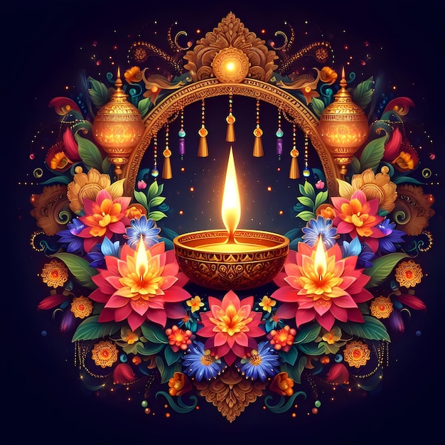 Celebrating Diwali the Festival of Lights involves lighting diyas bursting fireworks sharing swe