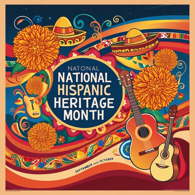 Photo celebrating the enduring cultural legacy and historical contributions of hispanic heritage