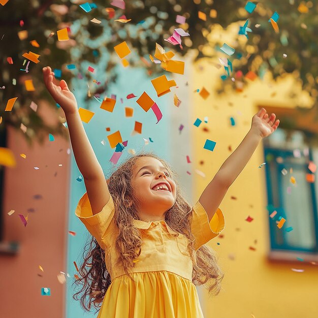 Celebrating the First Day of School A Photo of Joyful Kids