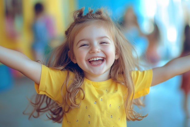 Celebrating the First Day of School A Photo of Joyful Kids