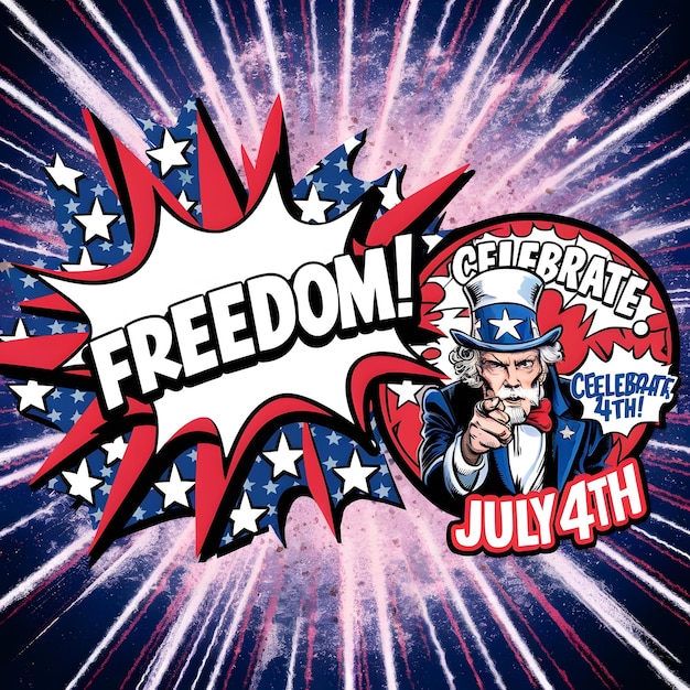 Celebrating Freedom and Unity on American Independence Day 4th July