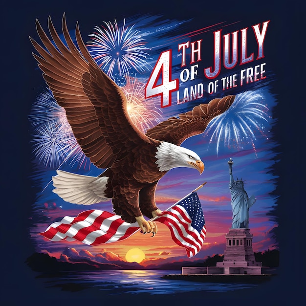 Celebrating Freedom and Unity on American Independence Day 4th July