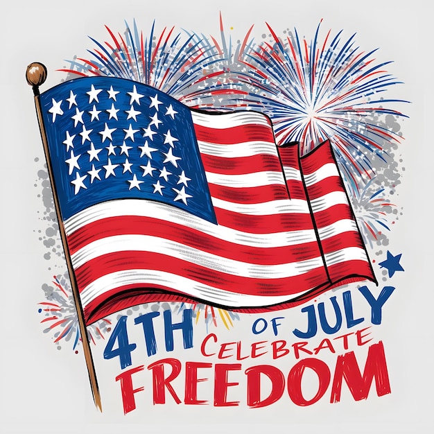 Celebrating Freedom and Unity on American Independence Day 4th July