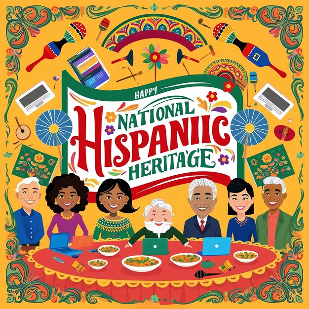 Photo celebrating hispanic heritage a month of reflection appreciation and recognition