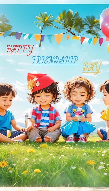 Celebrating International Friendship Day with Best Friend Together