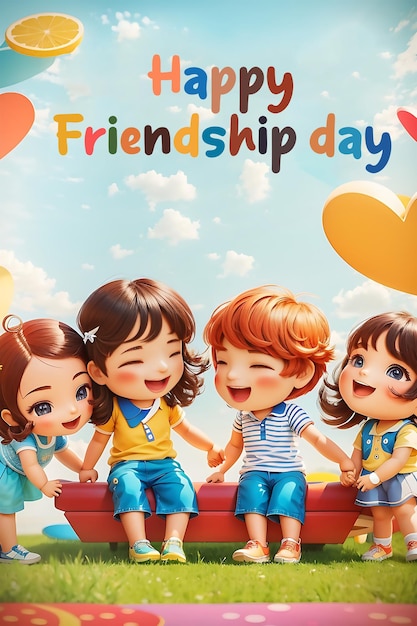 Celebrating International Happy Friendship Day with Best Friends Together