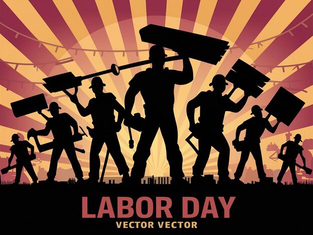 Photo celebrating labor day