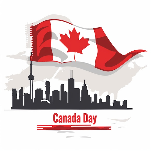 Celebrating the national day of Canada on July 1