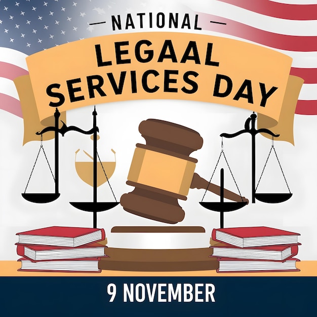 Photo celebrating national legal services day