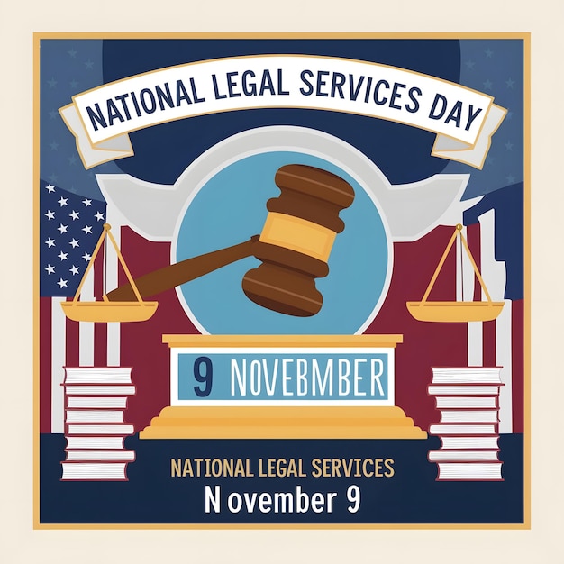 Photo celebrating national legal services day