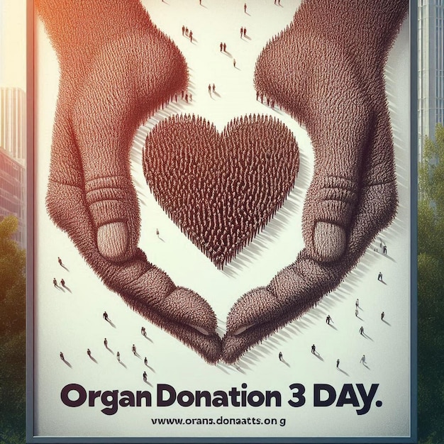 Photo celebrating organ donation day