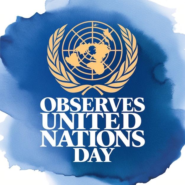 Photo celebrating united nations day a global tribute