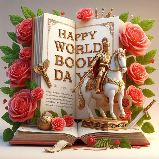 Celebrating World Book Day with a Knight on a Horse