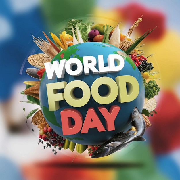 Celebrating World Food Day Illustration Design