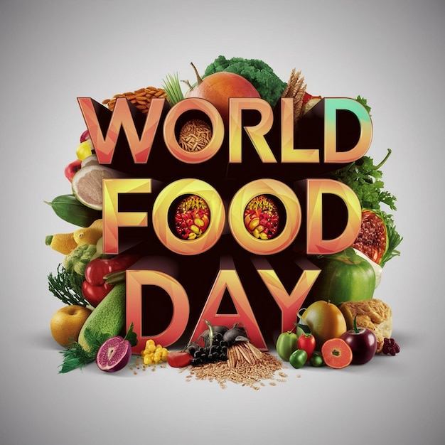 Celebrating World Food Day Illustration Design