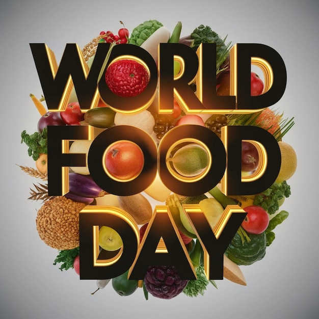 Celebrating World Food Day Illustration Design