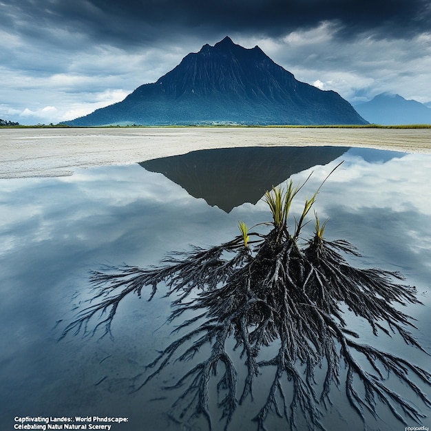 Photo celebrating world photography day captivating landscapes and stunning natural scenery