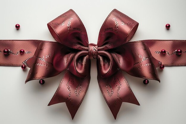 Photo celebration gift ribbon bow