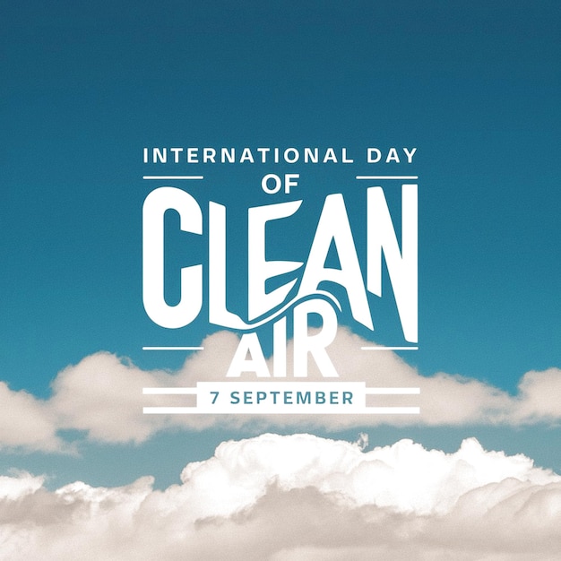 Photo celebration international day of clean air