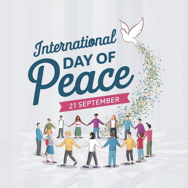 Photo celebration of the international day of peace