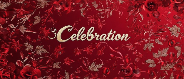 Celebration Wallpaper with Diverse Elements