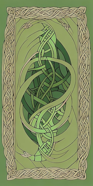 Photo celtic knot art