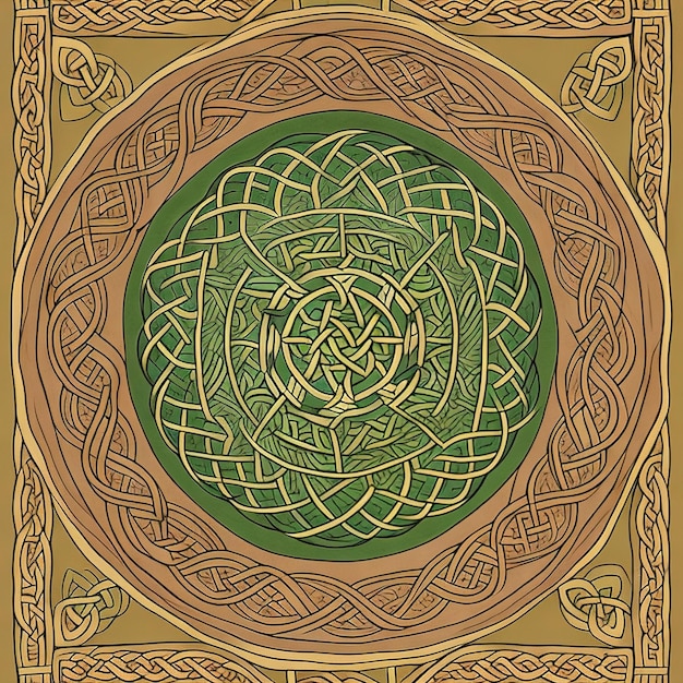 Photo celtic knot art