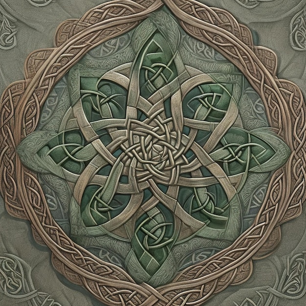 Celtic knot art