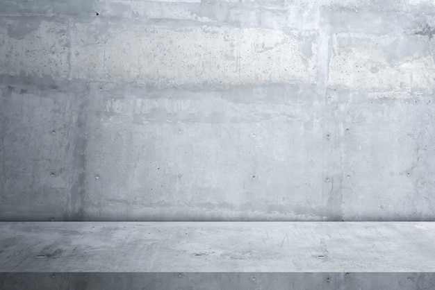 Cement floor and wall background