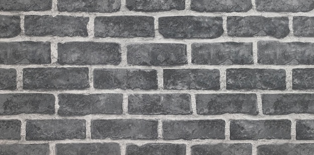 Cement grey small brick wall texture