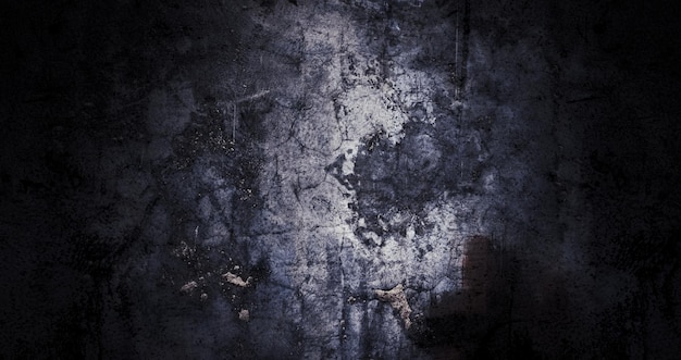 Cement texture full of scratches scary dark concrete wall background