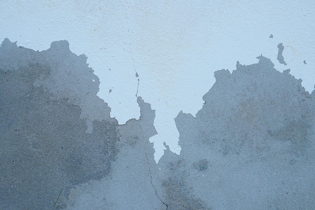 Cement wall background with peeling paint