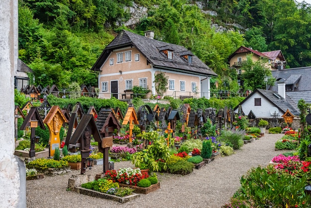 Cemetery in Hallstatt