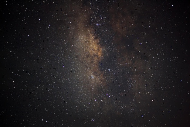 The center of the milky way galaxy Long exposure photograph