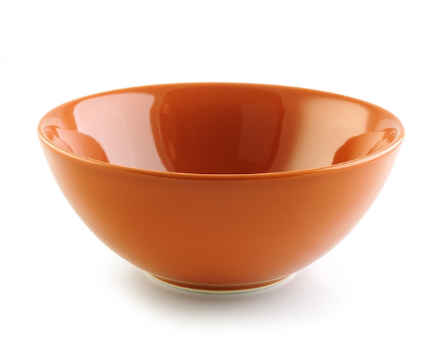 Ceramic bowl isolated