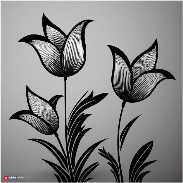 Certainly The image features a collection of black leaf illustrations on a white background showcasing various shapes and vein patterns