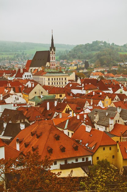 Cesky Krumlov town