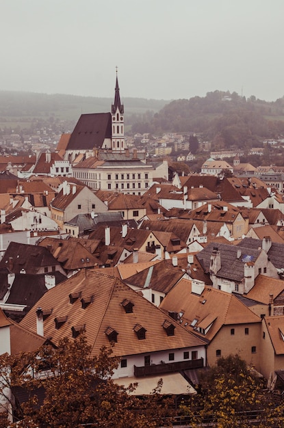 Cesky Krumlov town