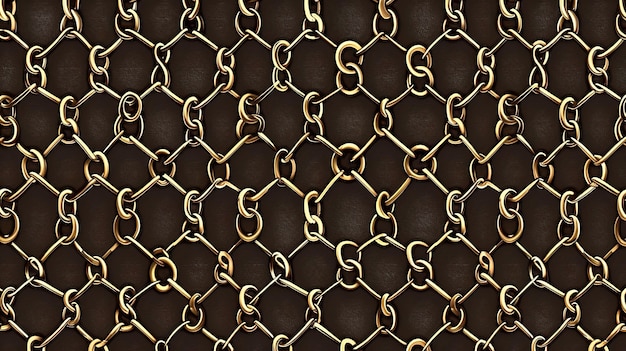 Photo chain pattern wallpaper