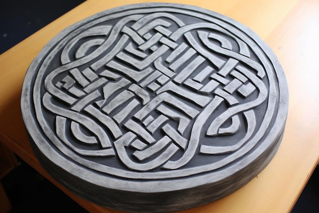 Chalk Celtic Knots