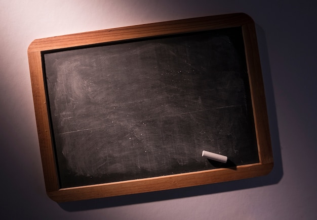 Chalkboard with chalk