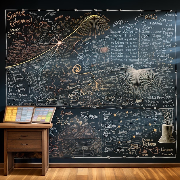 a chalkboard with the words quot time of 1 00 quot on it