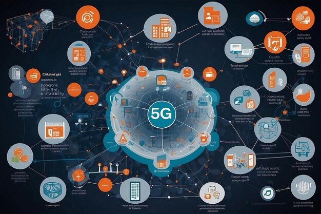 Photo challenges of 5g iot networkdisplay a