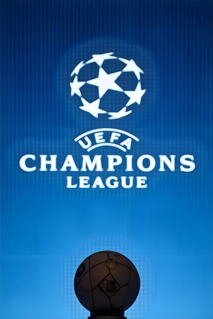 Photo champions league ucl uefa logo vector banner logo illustration