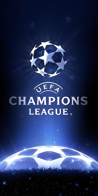 Photo champions league ucl uefa logo vector banner logo illustration