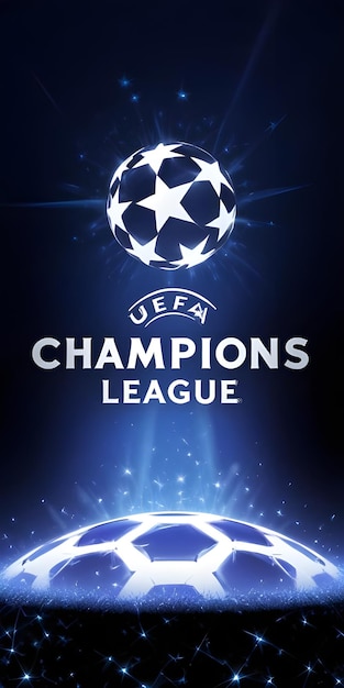 Photo champions league ucl uefa logo vector banner logo illustration