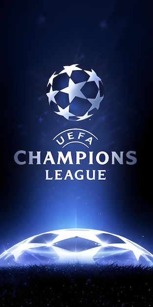 Photo champions league ucl uefa logo vector banner logo illustration