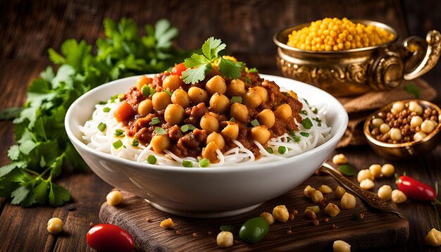 Chana chaat masala